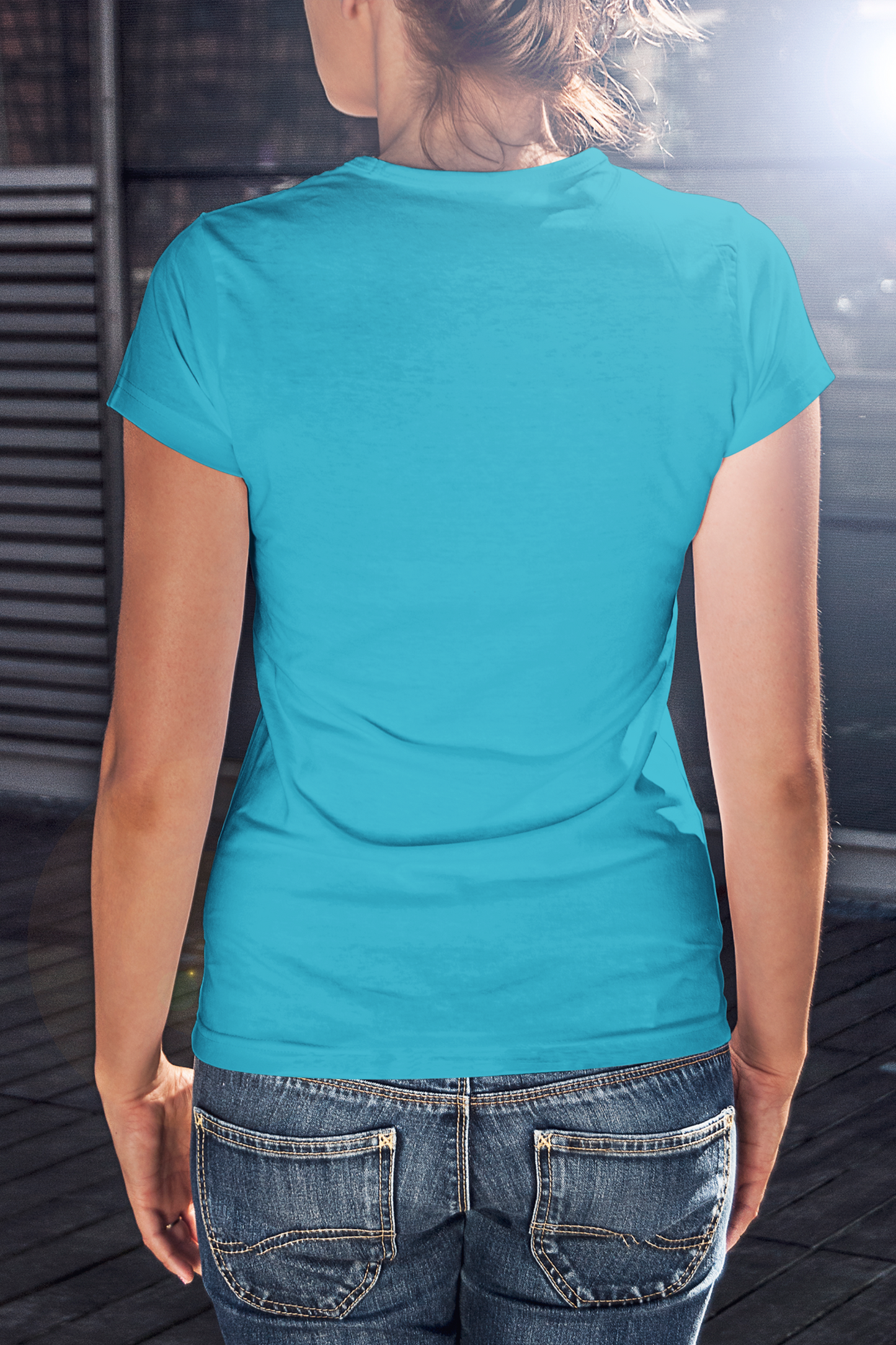 New Sky Blue Women's T-Shirt