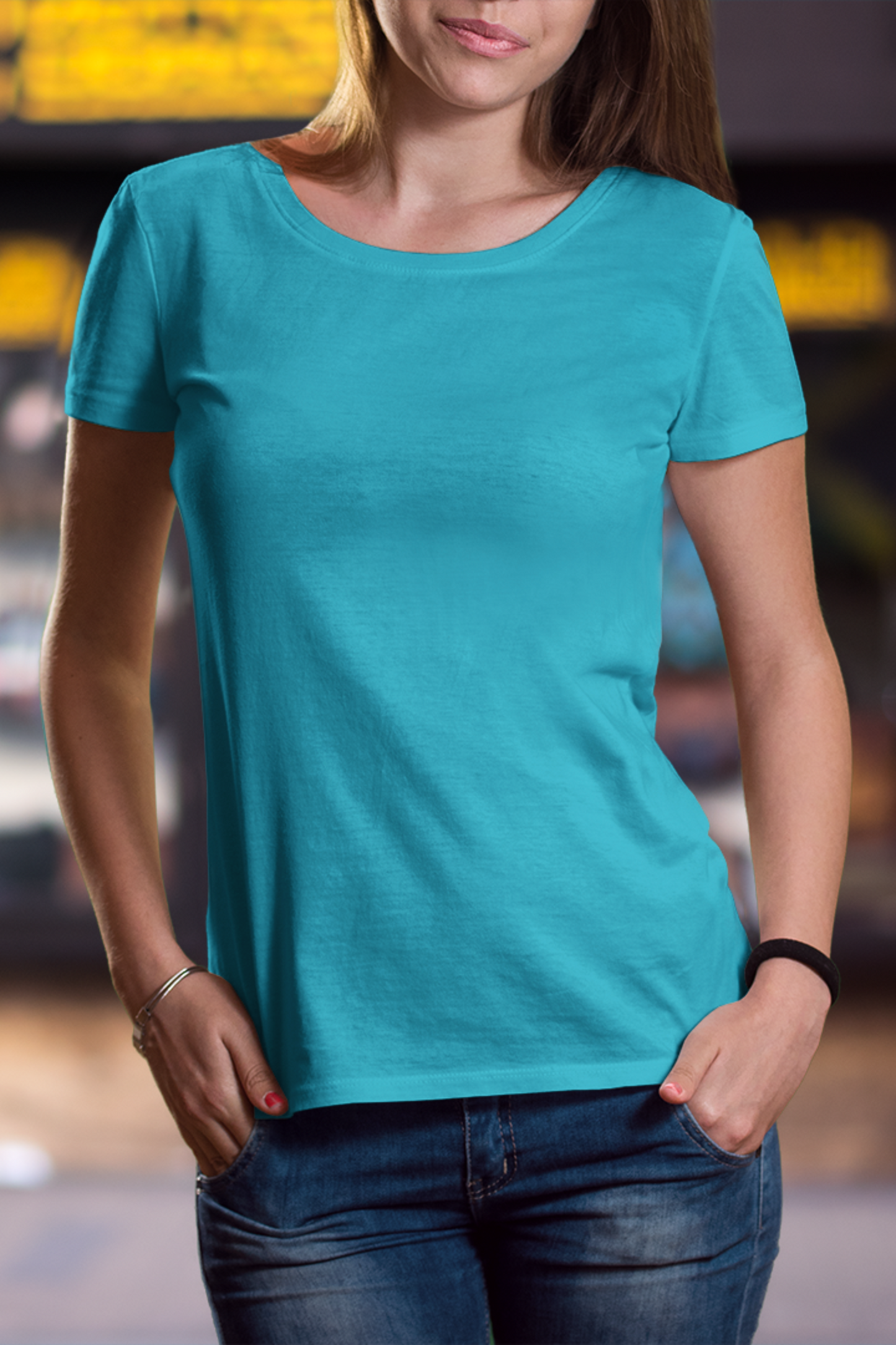 New Sky Blue Women's T-Shirt