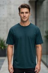 Ocean Depth Petrol Blue T-Shirt
