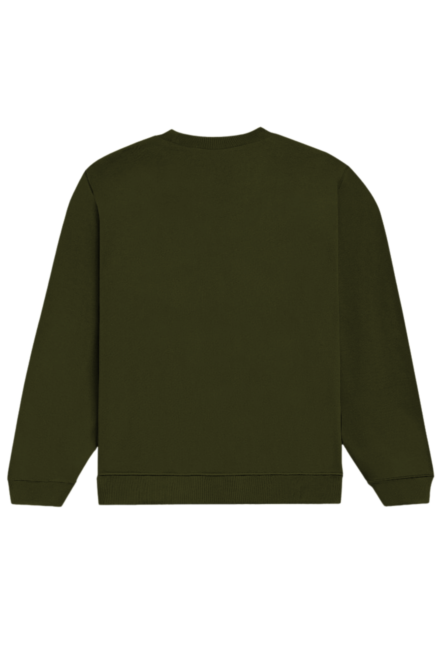 Verdant Trail Olive Green Sweatshirt