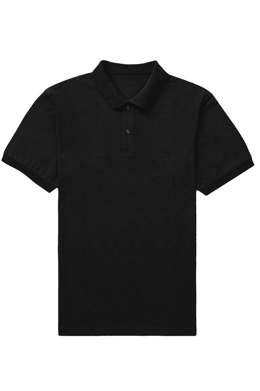 Onyx Black Polo - The Khoj Store