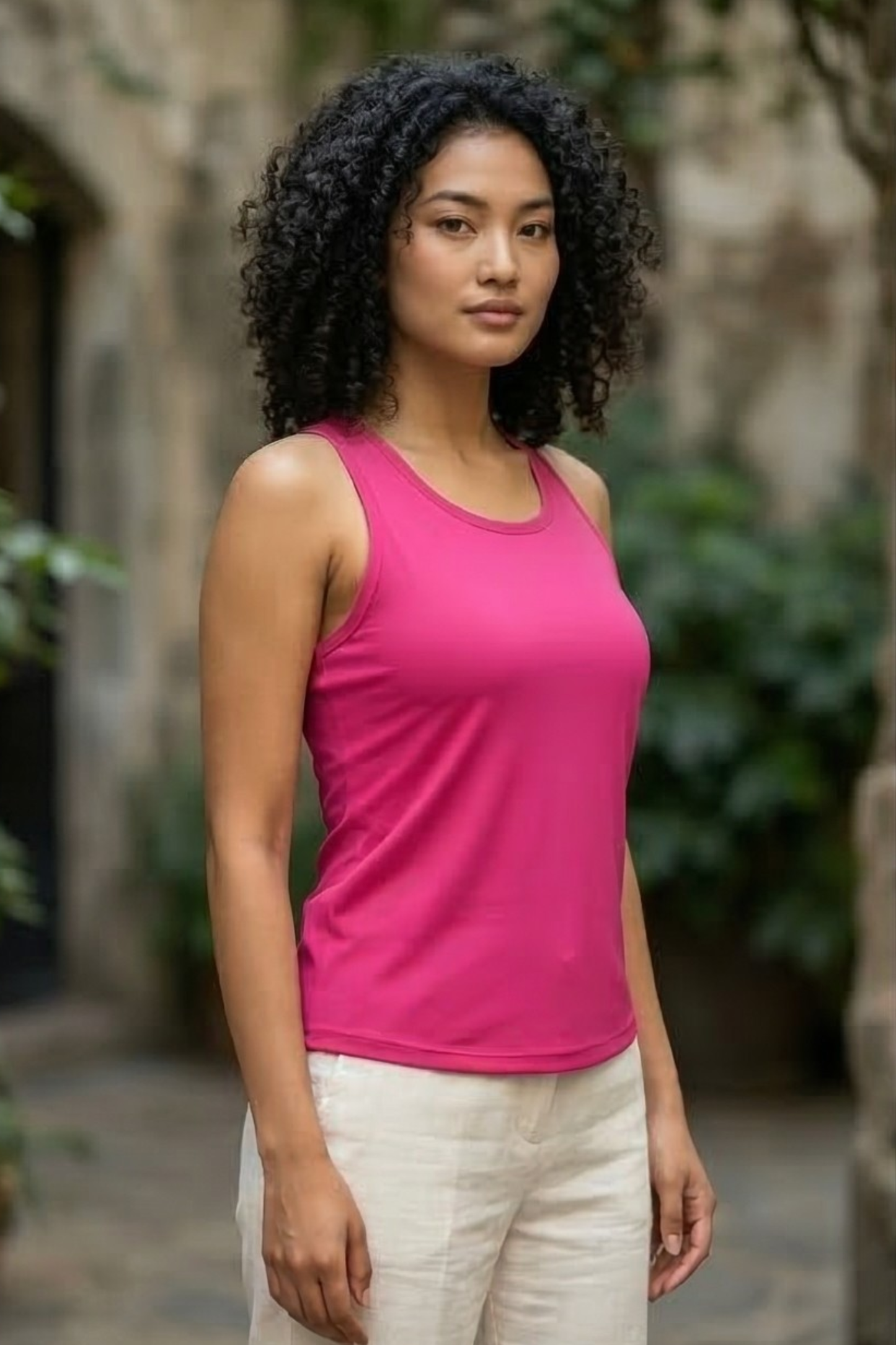Pink Horizon Tank Top