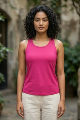 Pink Horizon Tank Top