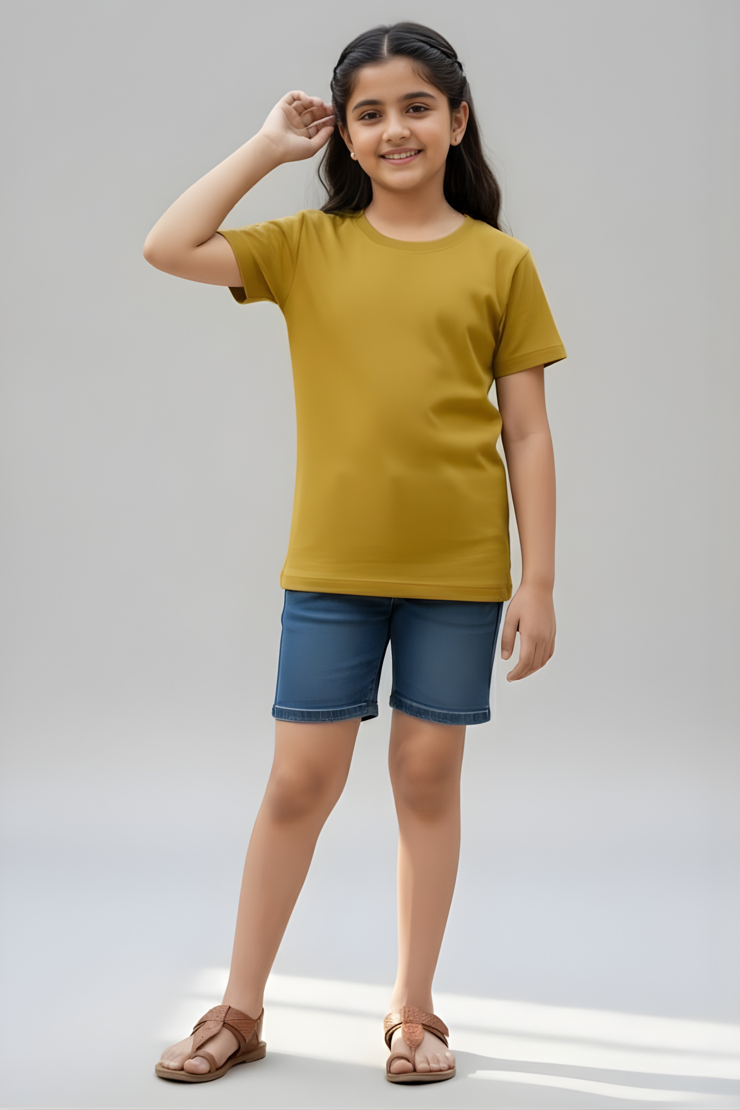 Mustard Yellow Kids T-Shirt