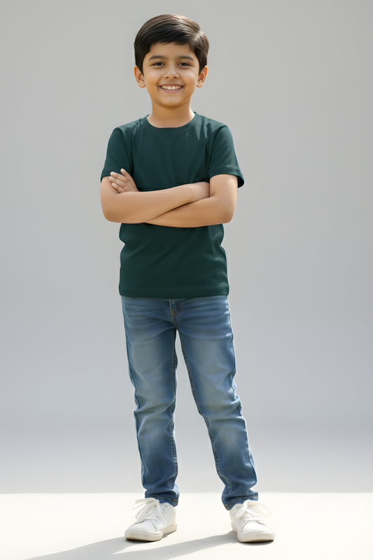 Ocean Depth Petrol Blue T-Shirt