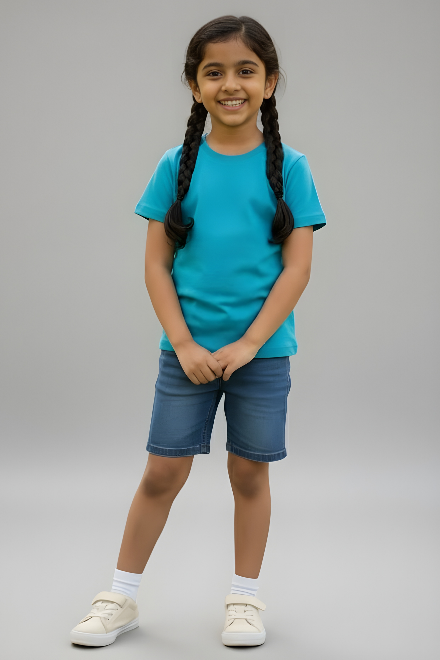 Skyline Blue Kids T-Shirt