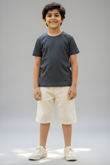 Iron Peak Steel Grey Kids T-Shirt