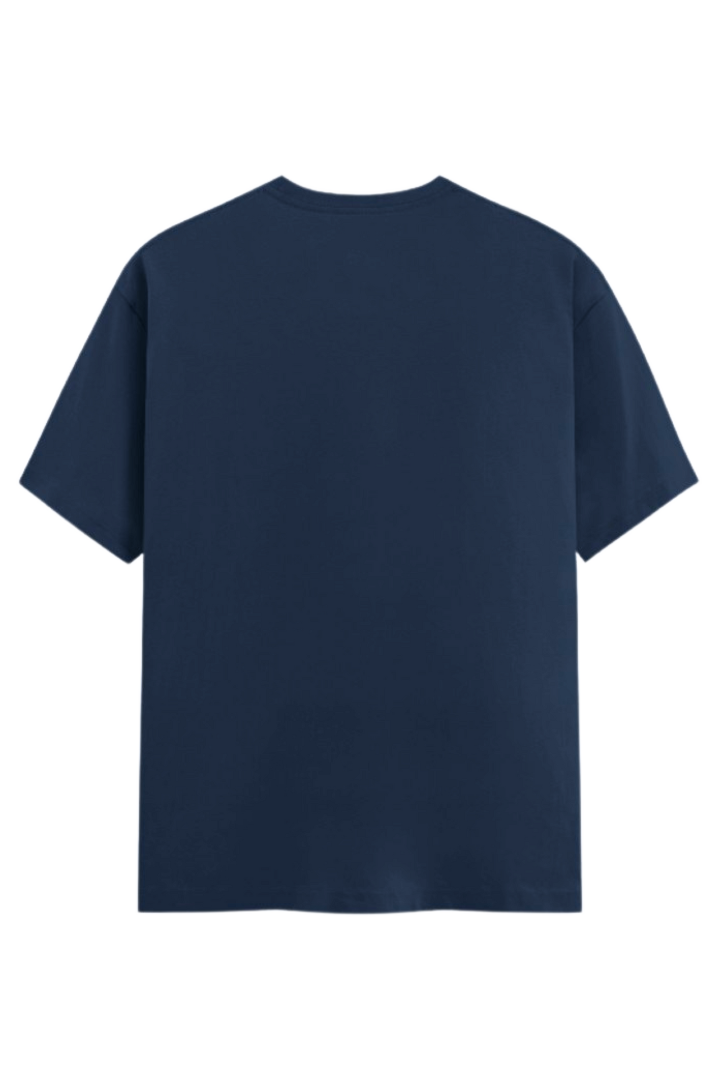 Midnight Tide Navy Blue Plus Size T-Shirt