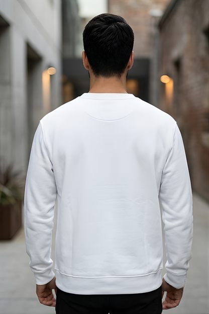Pure Essence White Sweatshirt