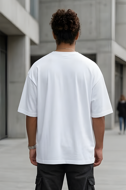 Pure Essence White Oversized T-Shirt