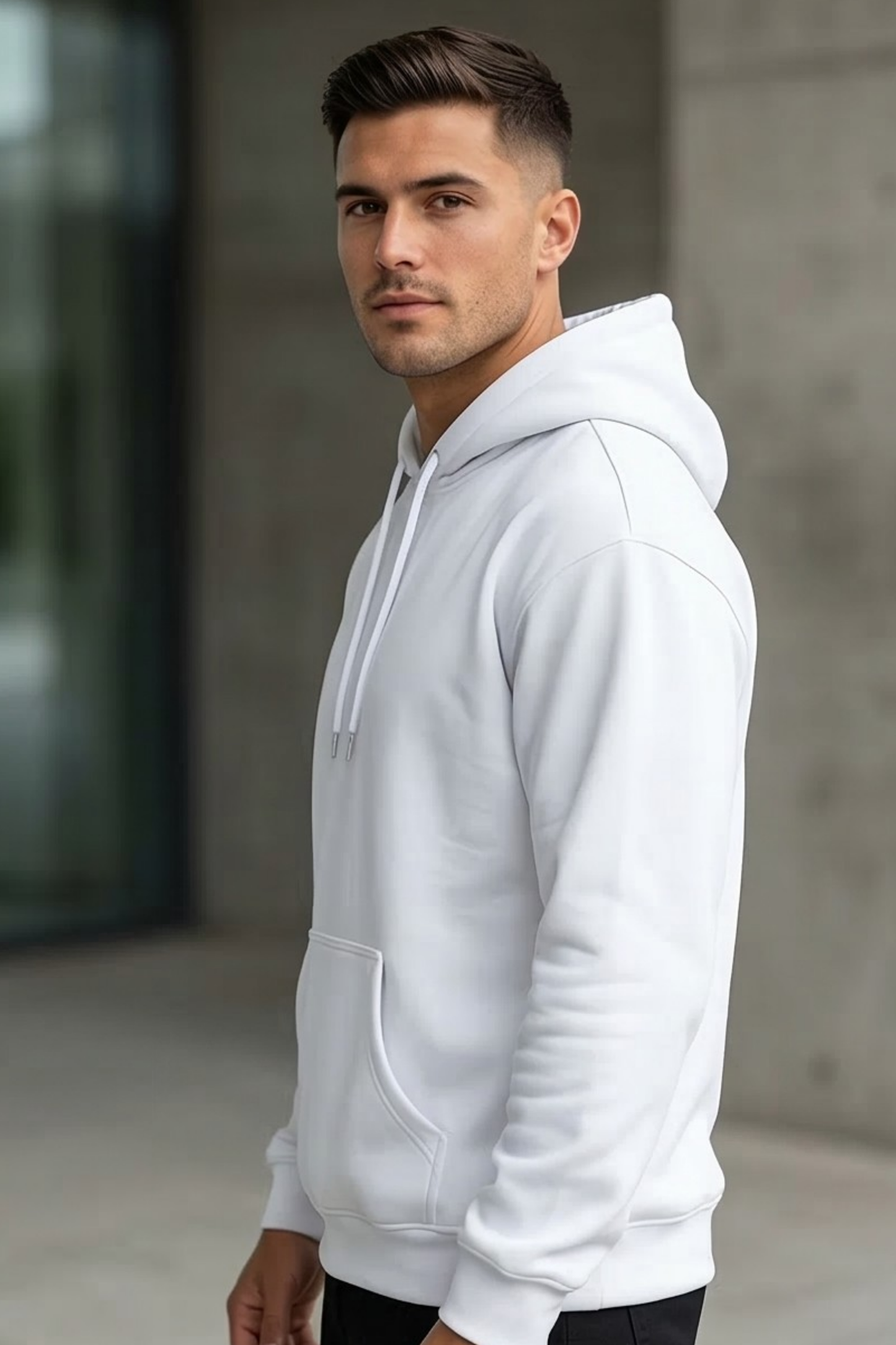 Pure Horizon White Hoodie
