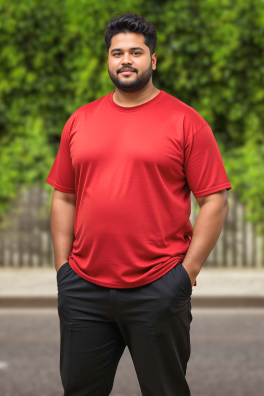 Wanderfire Red Plus Size T-Shirt