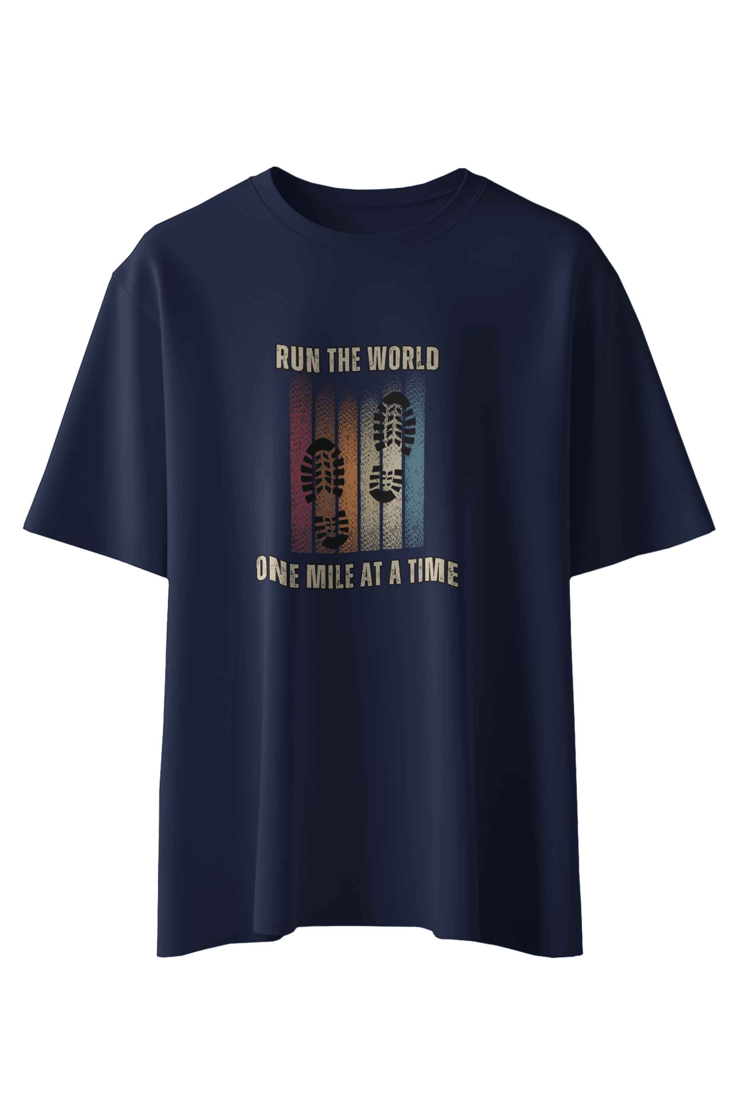 Run The World, One Mile At A Time T-Shirt