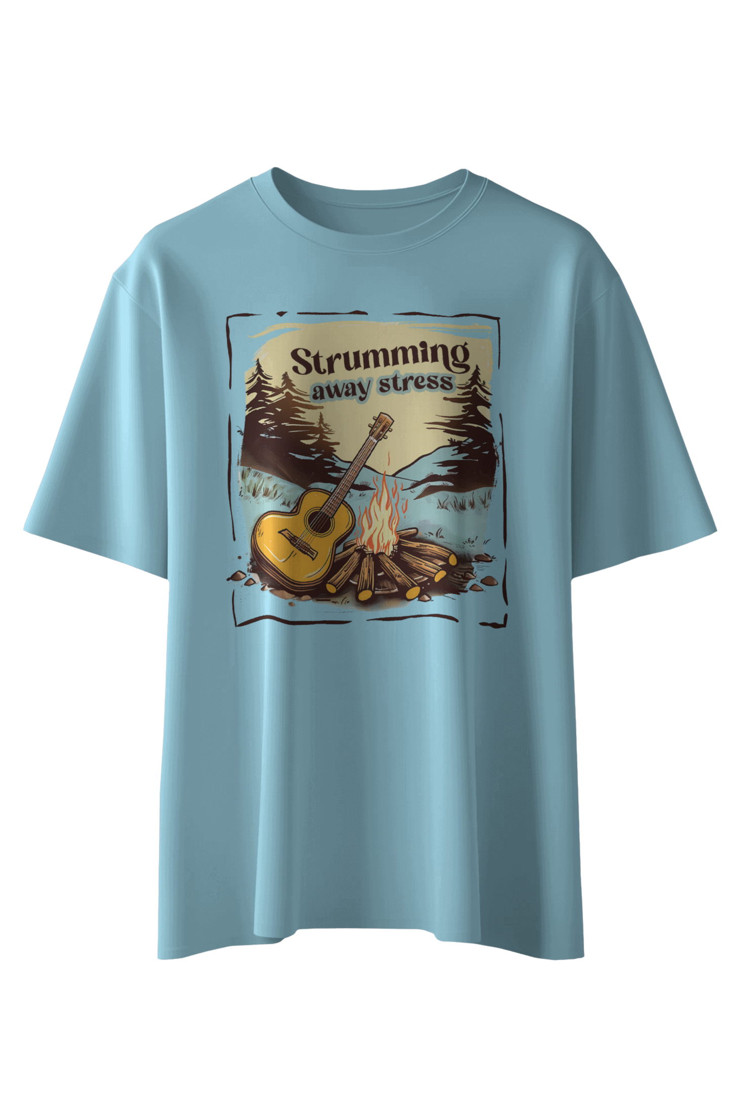 Strumming Away Stress T-Shirt