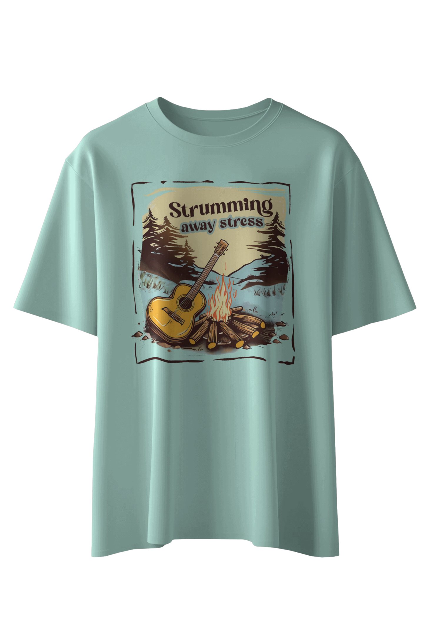 Strumming Away Stress T-Shirt