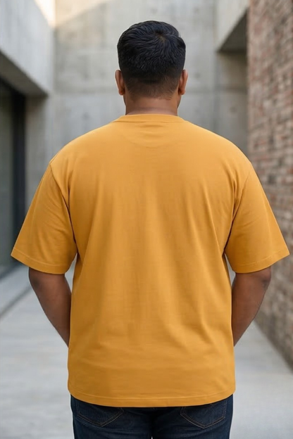 Suntrail Golden Yellow Plus Size T-Shirt