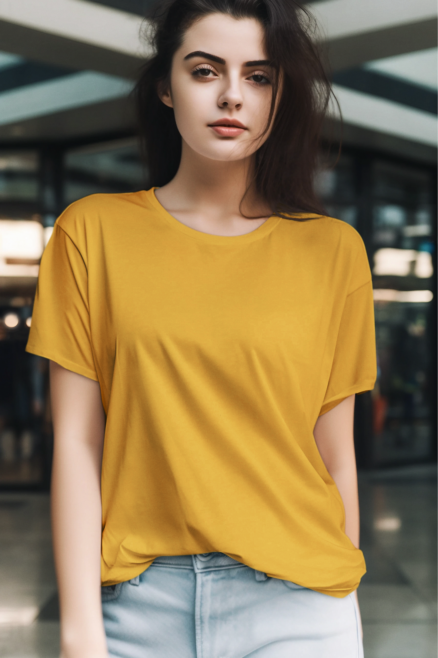 Sunlark Mustard Yellow Women's T-Shirt