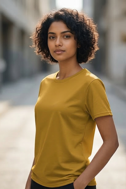 Sunlark Mustard Yellow Women's T-Shirt