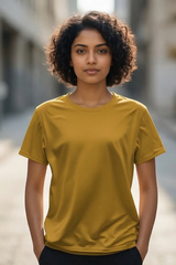 Sunlark Mustard Yellow Women's T-Shirt