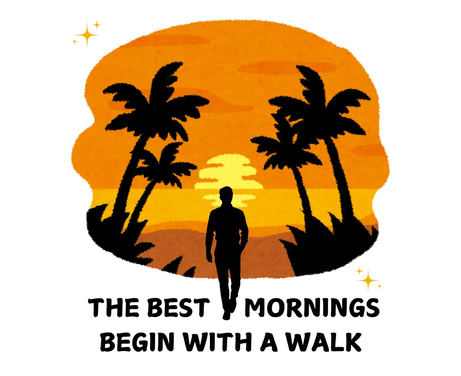 The Best Mornings Begin With A Walk