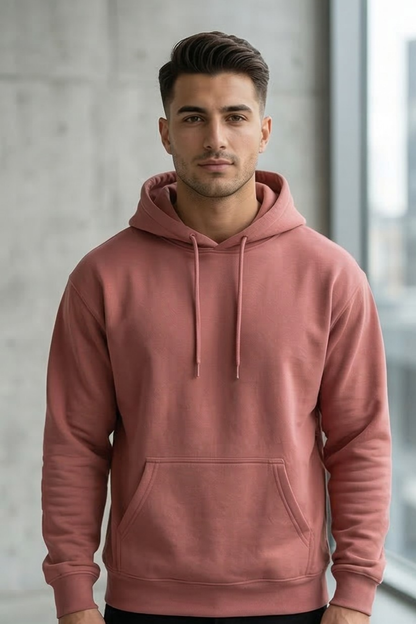 Tide Bloom Coral Hoodie