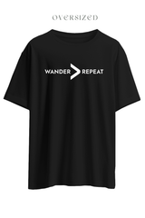 Wander Repeat Oversized T-Shirt
