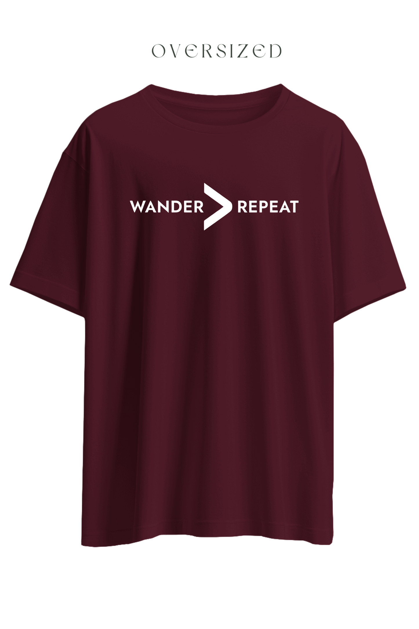 Wander Repeat Oversized T-Shirt