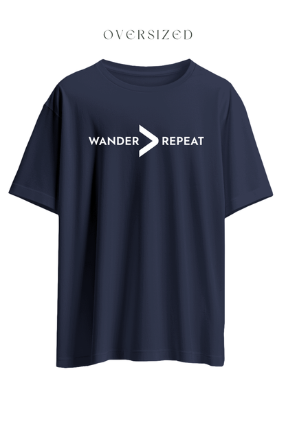 Wander Repeat Oversized T-Shirt