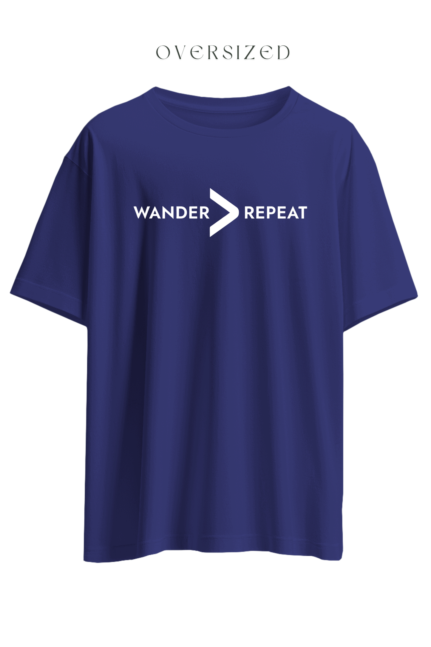 Wander Repeat Oversized T-Shirt