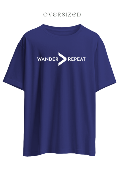Wander Repeat Oversized T-Shirt