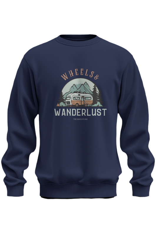 Wheels & Wanderlust Sweatshirt - The Khoj Store