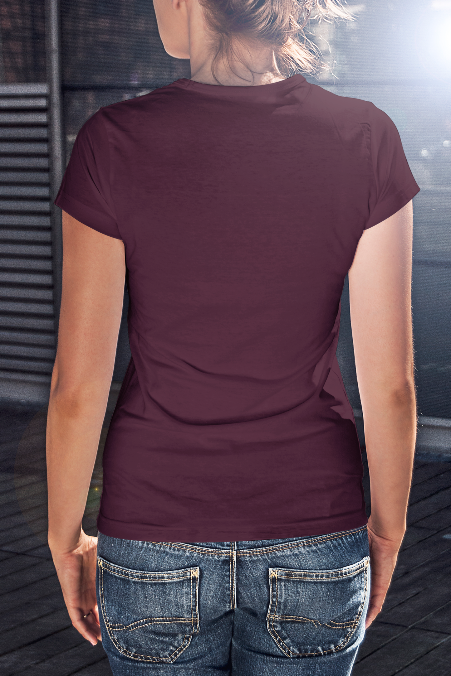 Wildwood Maroon Women's T-Shirt