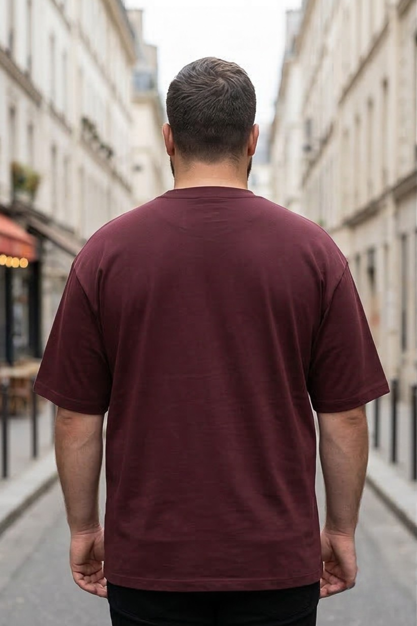 Wildwood Maroon Plus Size T-Shirt