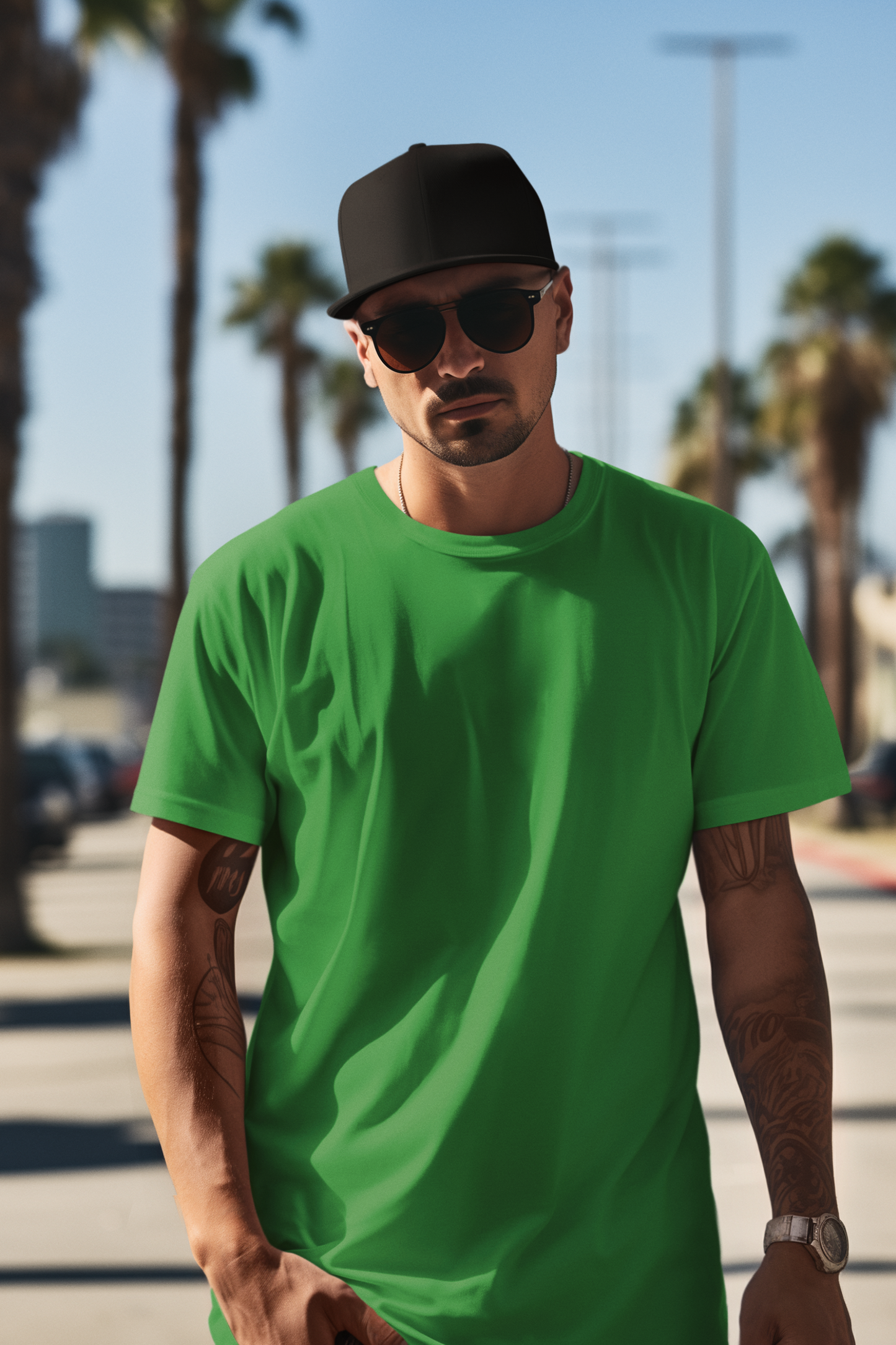 Nomadic Grove Flag Green T-Shirt