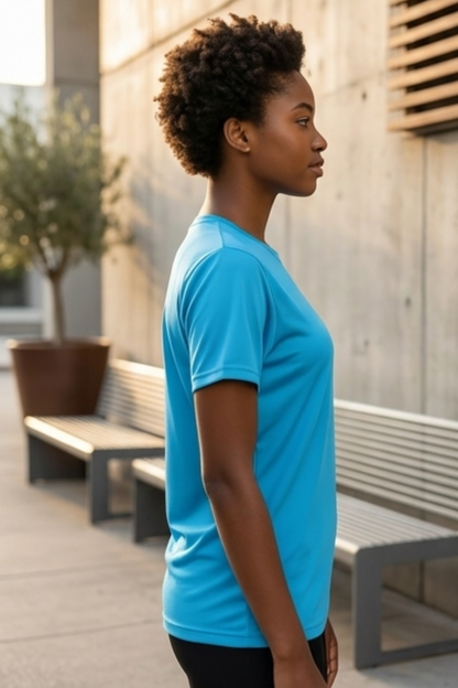 New Sky Blue Women's T-Shirt