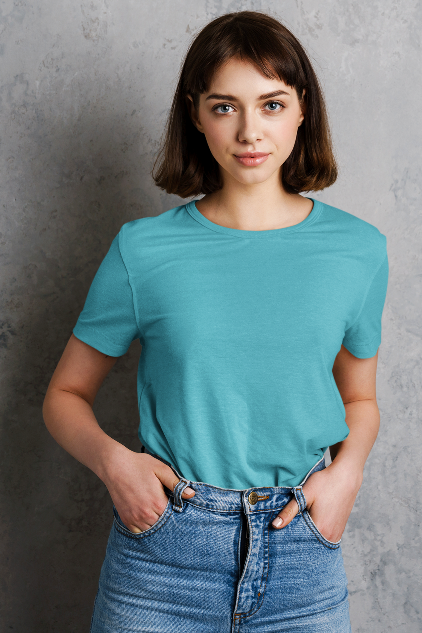 Azure Crest Sky Blue Women's T-Shirt